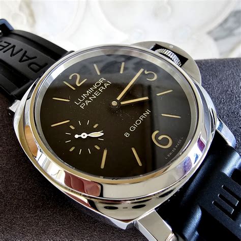 panerai 8 days power reserve review|pam00915.